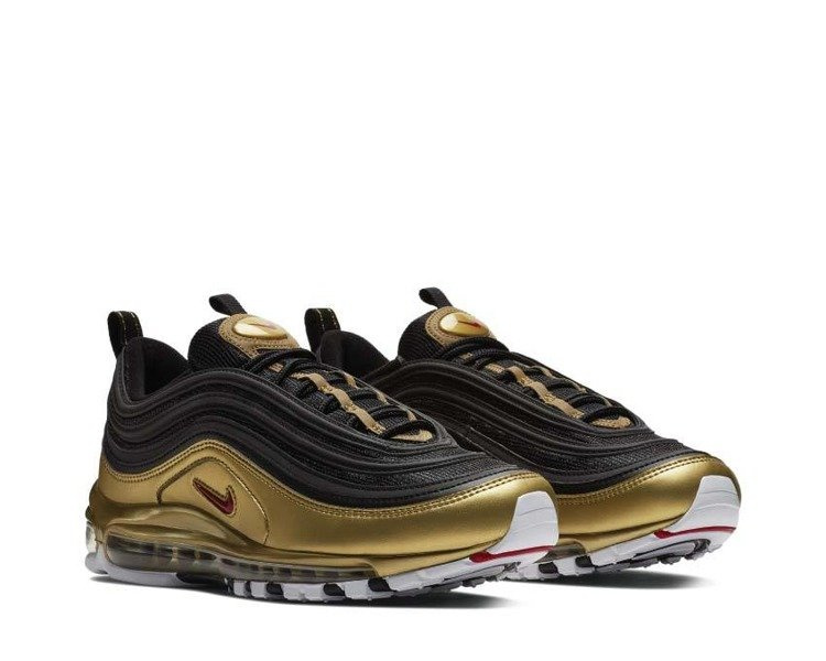 nike 97 gold black