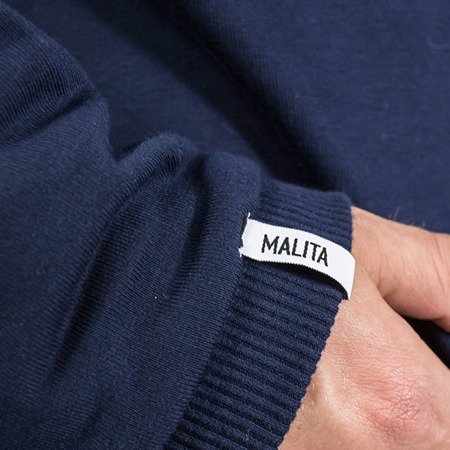 Bluza Malita Brand zip navy