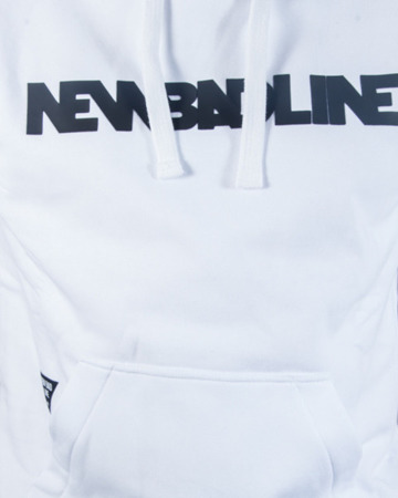 Bluza z kapturem New Bad Line Classic white