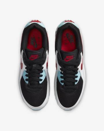 Buty Nike Air Max 90 (DA4290-100) SUMMIT WHITE/CHILLE RED 