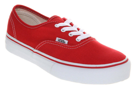 Buty Vans Authentic red