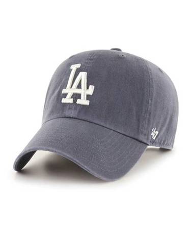 Czapka 47' MLB Los Angeles Dodgers CLEAN UP (Vintage Navy) 