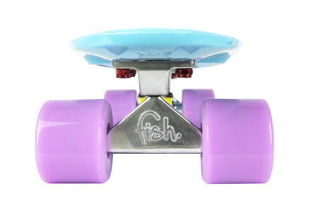 Deskorolka Fish Skateboards Summer Blue / Silver / Summer Purple