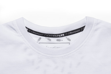 Koszulka Alkopoligamia DUB Pocket Czarny x Biały