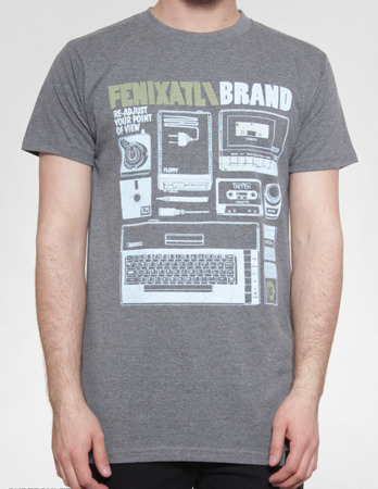 Koszulka Fenix Computer grey