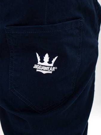 Spodnie Jigga Wear Jogger Crown Navy/White